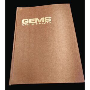Vintage Gems & Minerals Historical Book 1046
